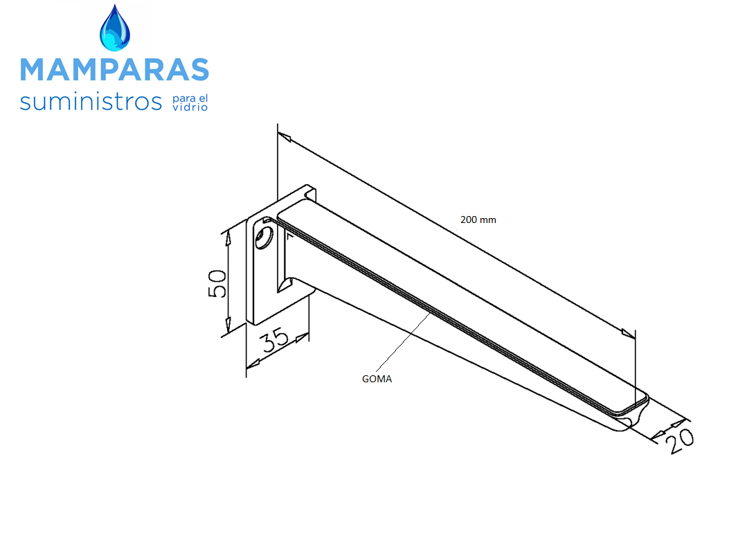 Soporte estante barato herraje para estante de vidrio ,herraje