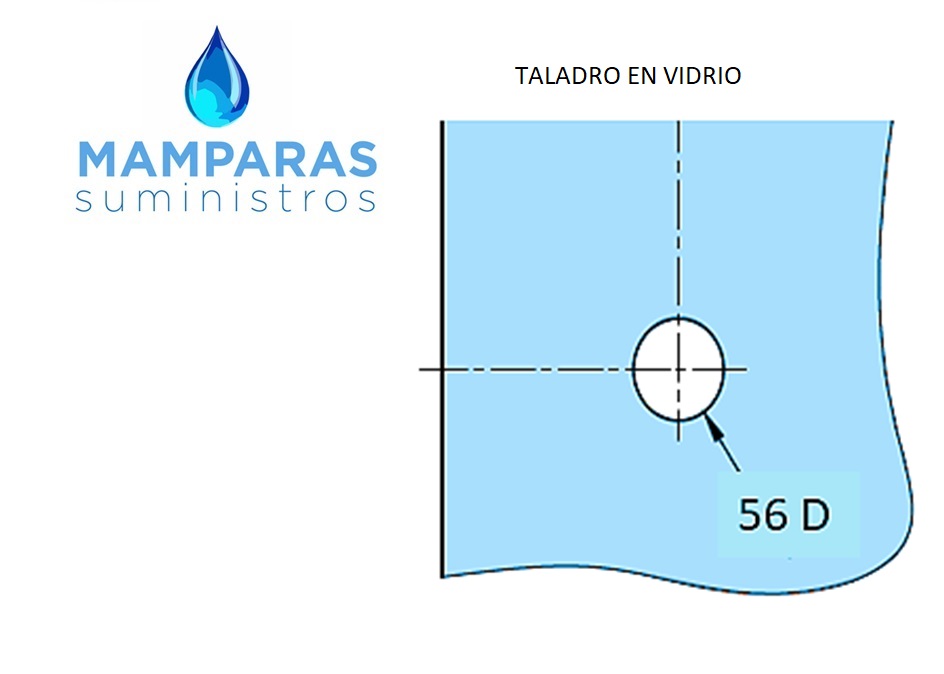 TIRADOR UÑERO PARA PUERTA CORREDERA ø65mm INOX - BricoBlue