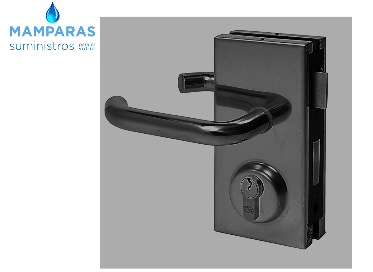 MS45500 CERRADURA PARA PUERTA DE CRISTAL TEMPLADO DE 10 MM SERIE 04