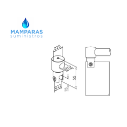 BARRA DE REFUERZO EN ESQUINA A 45º