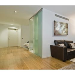 GUIA PARA PUERTA CORREDERA DE CRISTAL