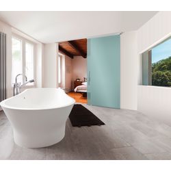 GUIA PARA PUERTA CORREDERA DE CRISTAL