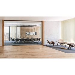 Puerta + fijo Perfil bronce