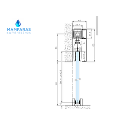 GUIA PARA PUERTA CORREDERA