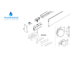 GUIA PARA PUERTA CORREDERA