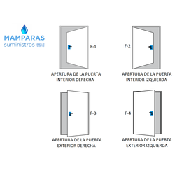 CERRADURA PARA PUERTA DE CRISTAL