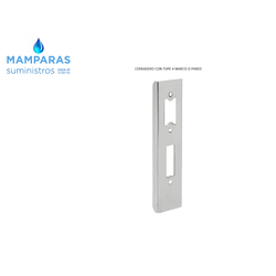 CERRADURA PARA PUERTA DE CRISTAL