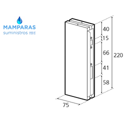 CERRADURA ANTITARJETA