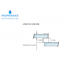 junta  para mampara de baño