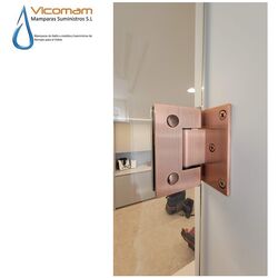 BISAGRA COBRE MATE CEPILLADO