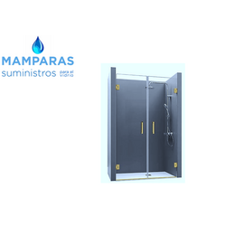 BISAGRA DORADA MATE CEPILLADO