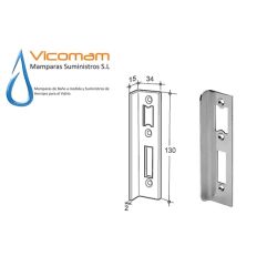 CERRADURA PARA PUERTA DE CRISTAL