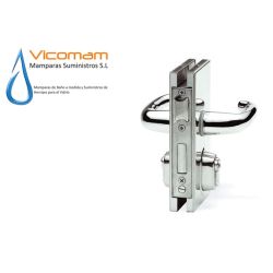 CERRADURA PARA PUERTA DE CRISTAL