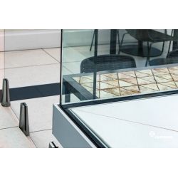 PERIL COMENZA PERFIL U PARA BARANDA DE CRISTAL