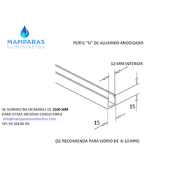 barra refuerzo dorado mate
