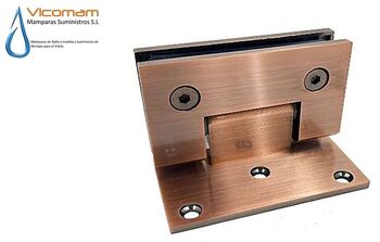 BISAGRA COBRE MATE CEPILLADO