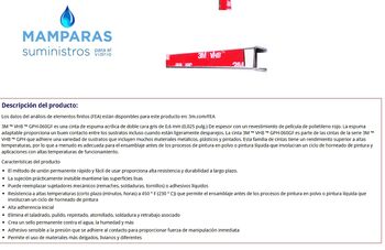 Perfil U de inox con cinta adhesiva