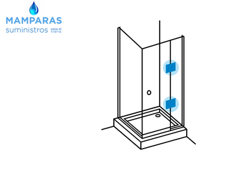 TIRADOR PARA PUERTA DE CRISTAL