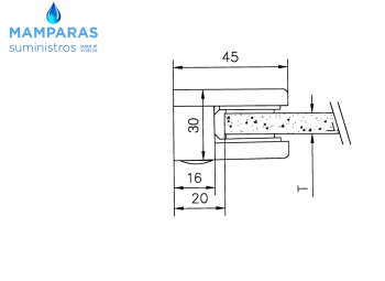 pinzas para cristal,pizas para vidrio,pinzas para baranda