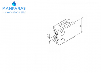 pinzas para cristal,pizas para vidrio,pinzas para baranda