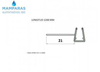 junta  para mampara de baño