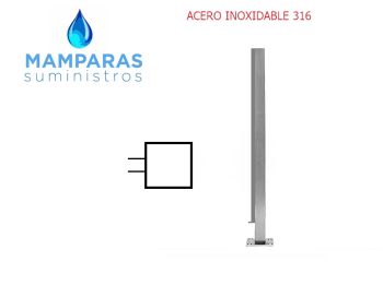 POSTE INOX 316