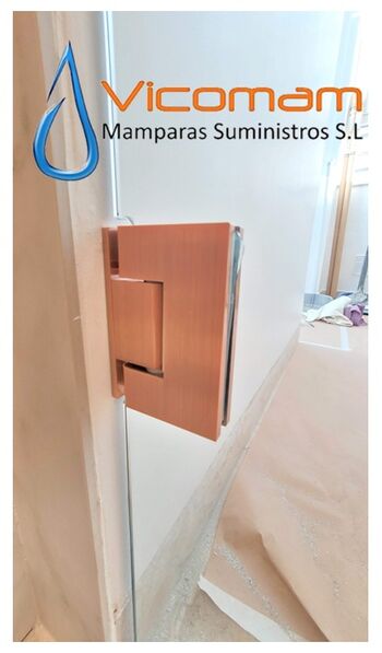 BISAGRA COBRE MATE CEPILLADO