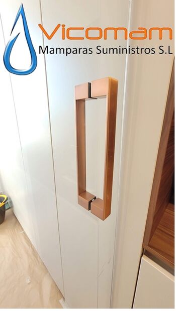 BISAGRA COBRE MATE CEPILLADO